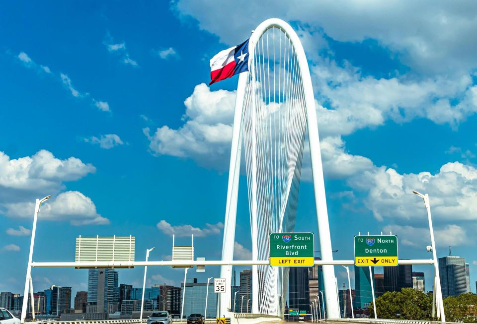 Interstate exchange in Dallas.