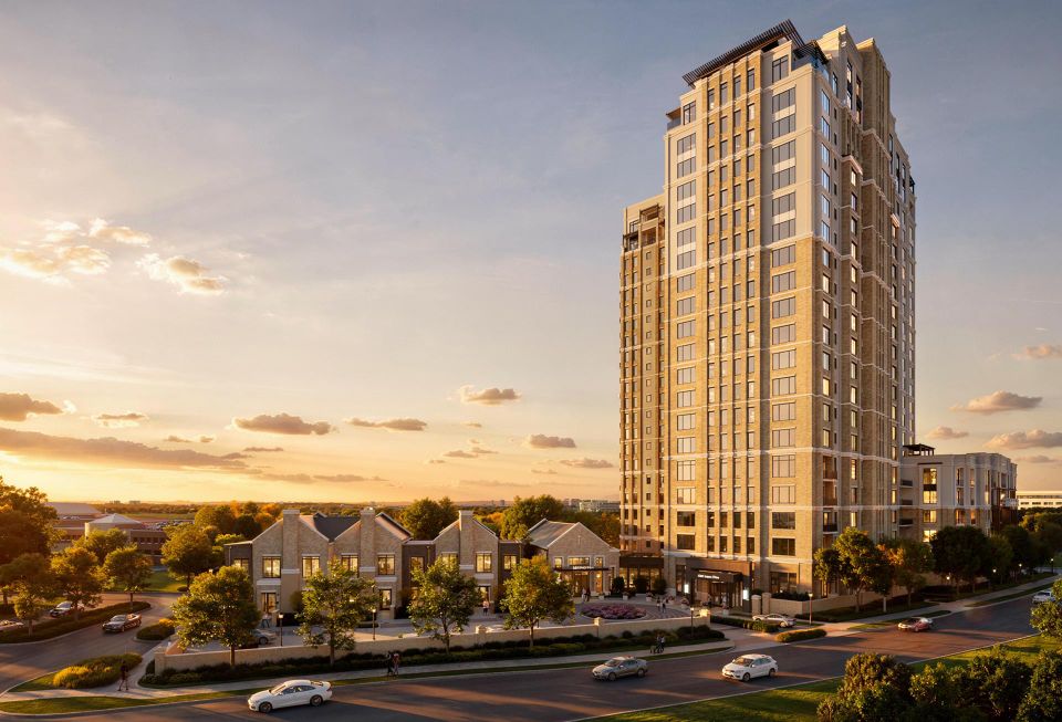 Rendering of StreetLights Residential’s Plano project.