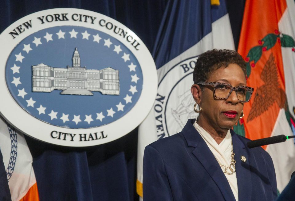 New York City Council Speaker Adrienne Adams