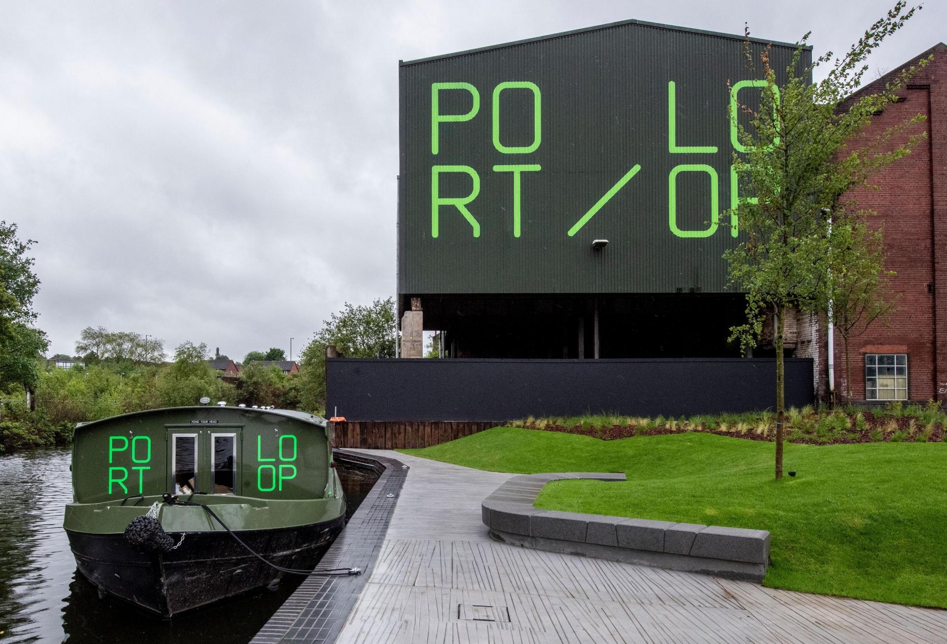 new park at Birmingham ikcnield port loop urban splash