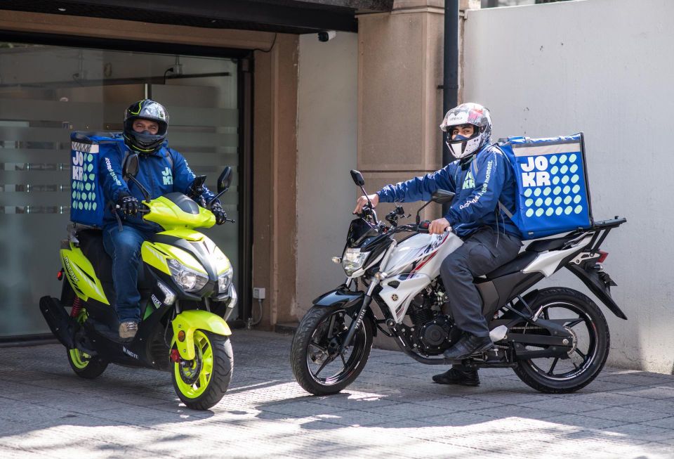 Jokr riders