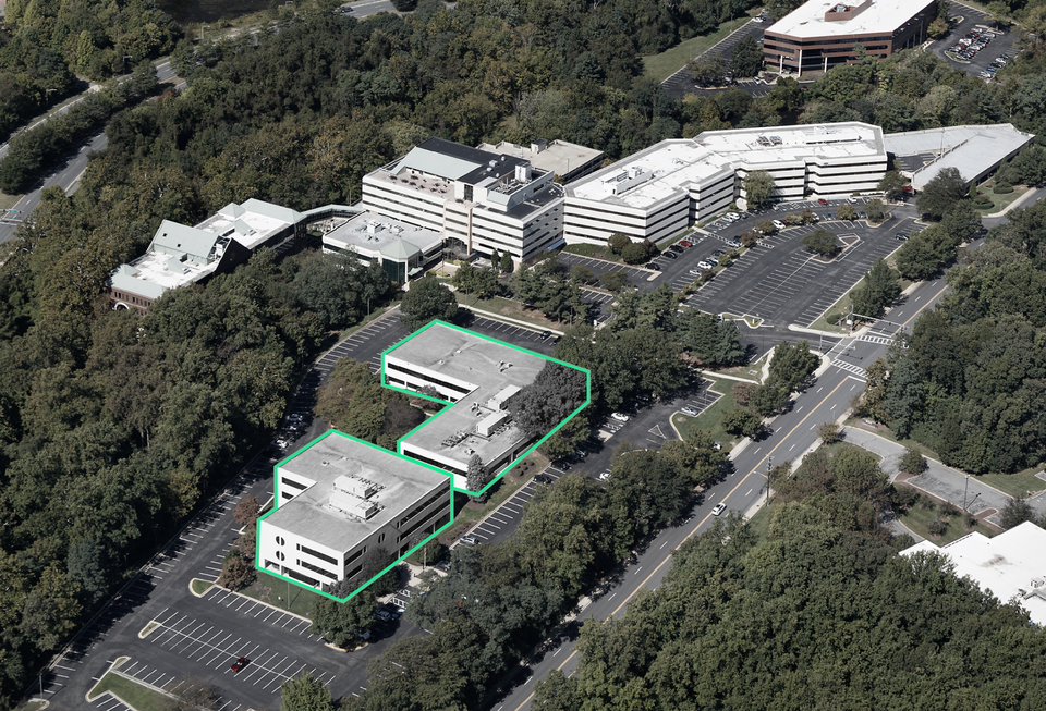Research Square, located at 1500 and 1550 Research Boulevard in Rockville