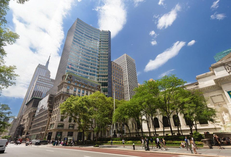 10 Bryant, where owner Property & Building Corporation Ltd. scored $385M in bonds on the Tel Aviv Stock Exchange and paid off its mortgage to JPMorgan Chase.