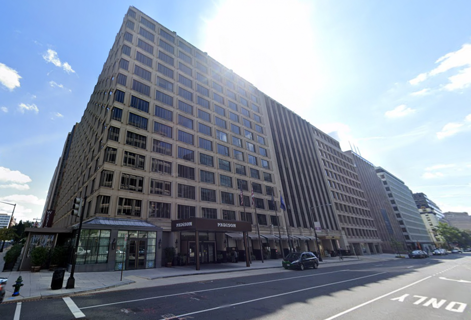The Madison Hotel, located at 1177 15th St NW