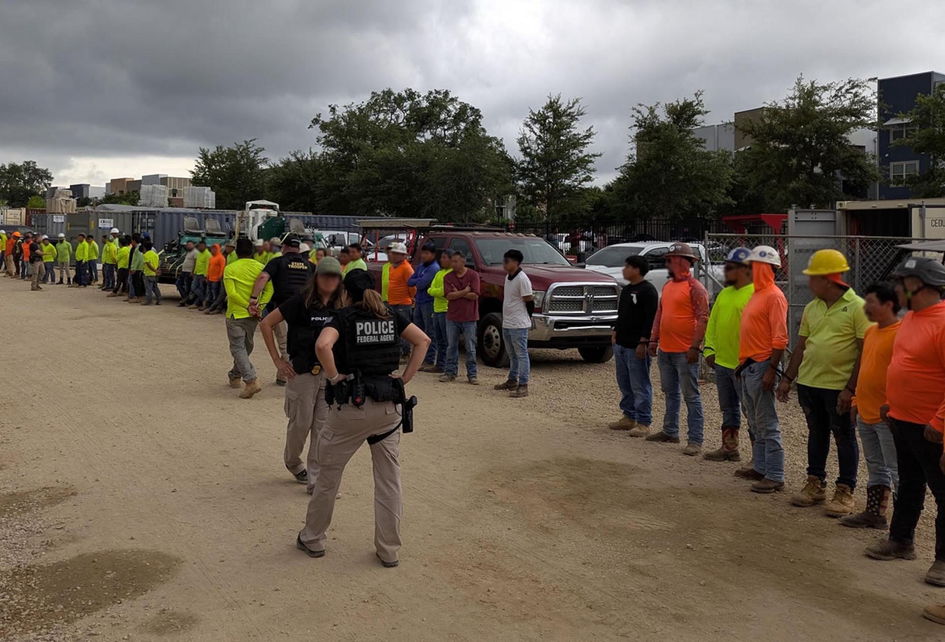 Worksite Immigration Raids Ramp Up, Stoking Fear In Construction Industry