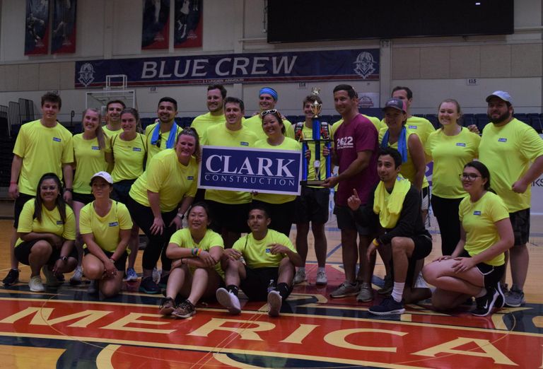 Clark Construction won the 2022 JDRF Real Estate Games overall.