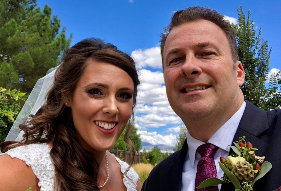Meridian CEO John Pollock with his daughter at her wedding