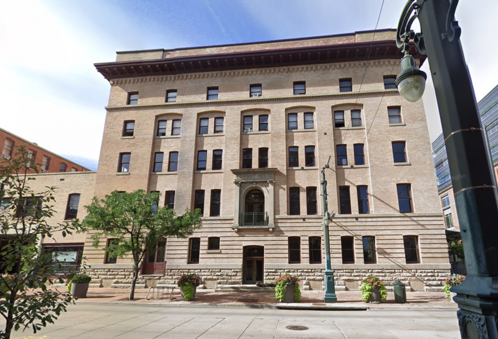 exterior of Denver's Mercantile Square building