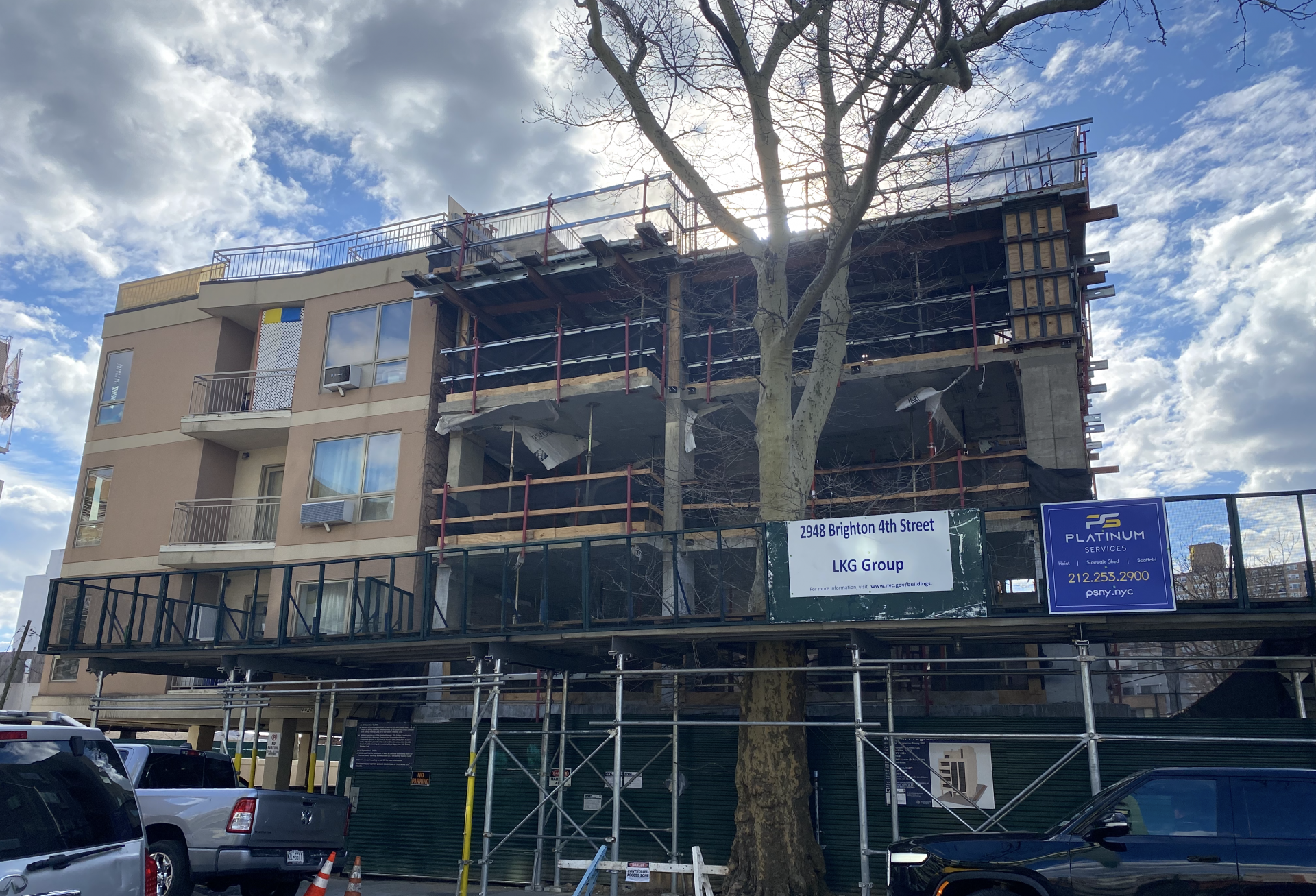 2948 Brighton 4th St., a Brighton Beach apartment project from local developer Lev Kheyfets. 2948 Brighton 4th St., a Brighton Beach apartment project from local developer Lev Kheyfets.