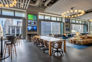 Interior of the office space at 123 N. Wacker Drive.