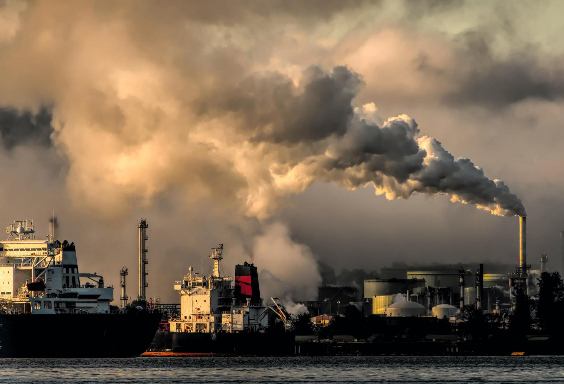 Emissions pollution power plant