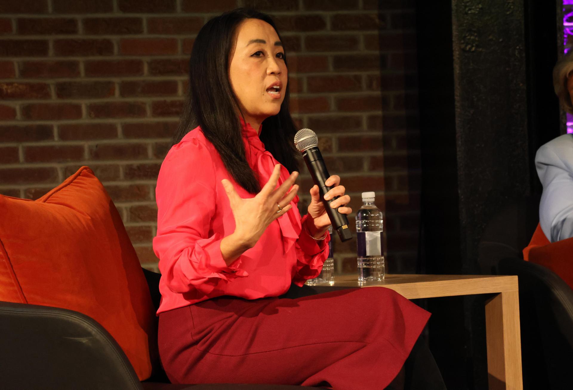 Former Philadelphia City Councilmember-at-Large and 2023 Democratic mayoral candidate Helen Gym.