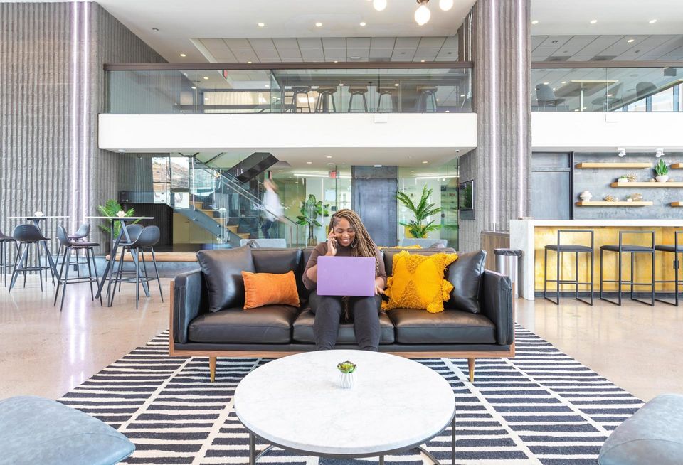 This Expansive location includes an events space for the use of tenants.