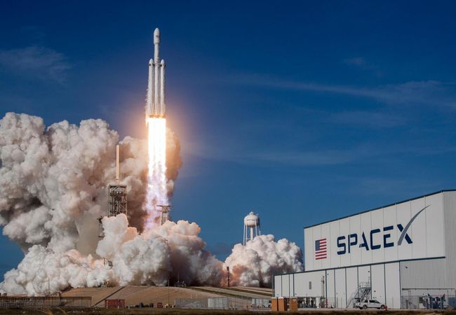SpaceX rocket launch