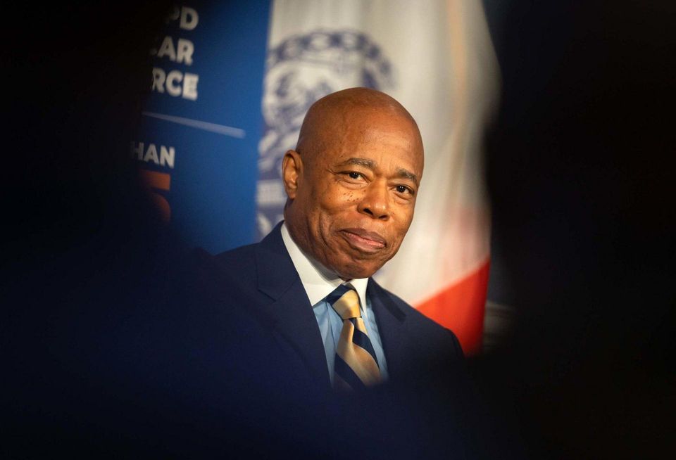 New York City Mayor Eric Adams
