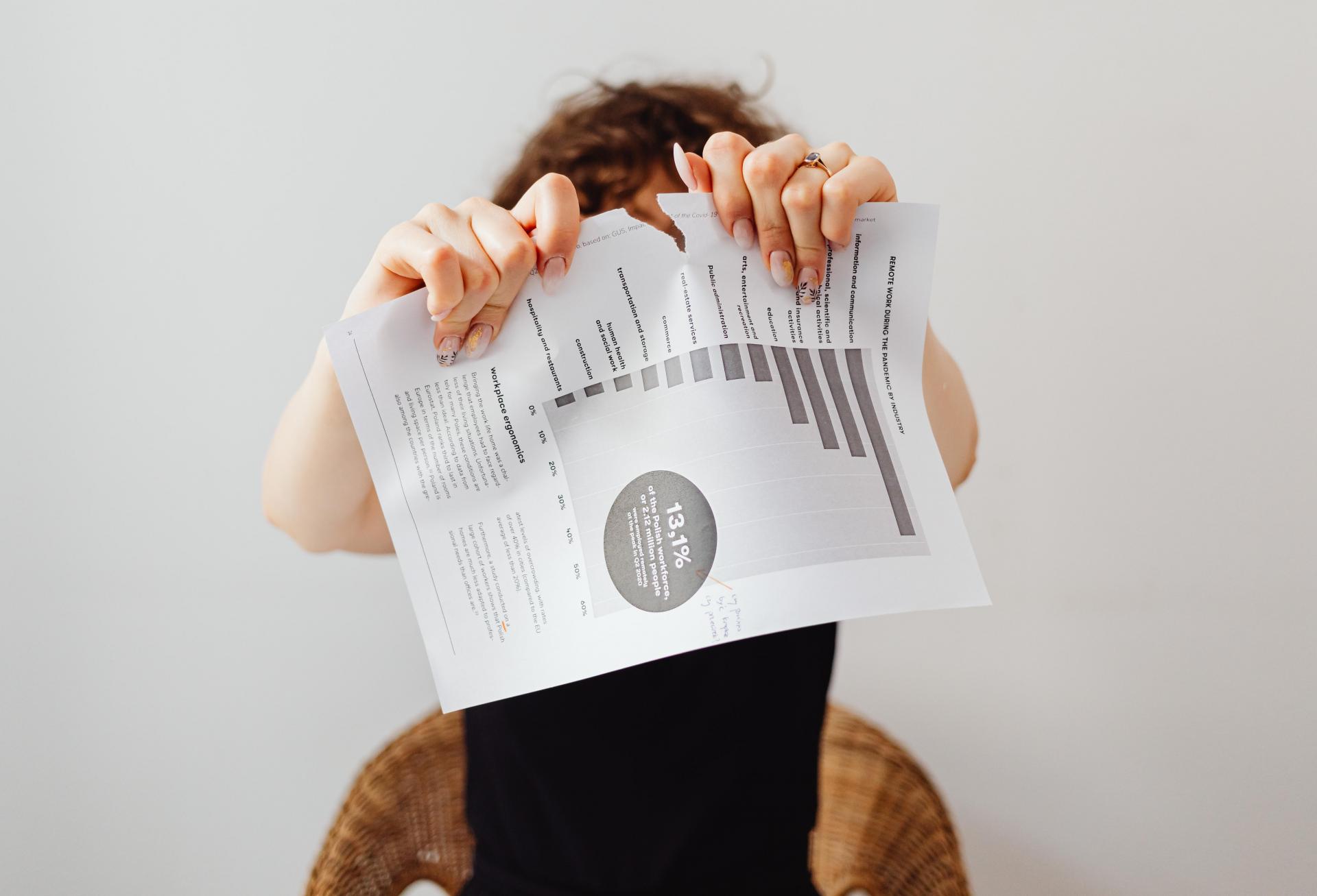 tearing up paper deal's off no deal