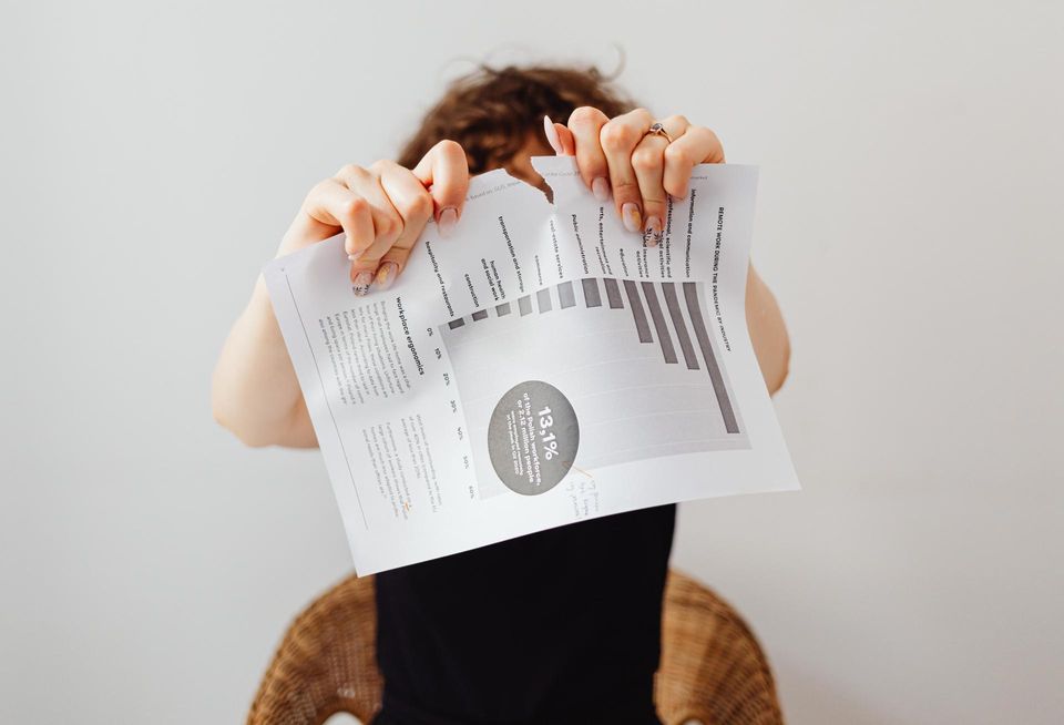 tearing up paper deal's off no deal