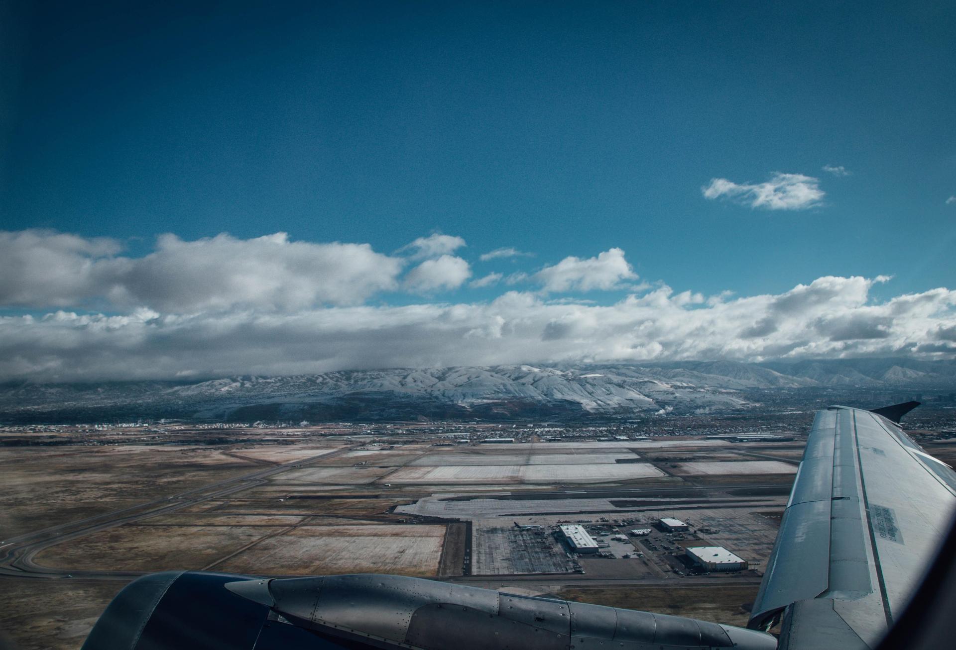 View of the east Denver metro from above 