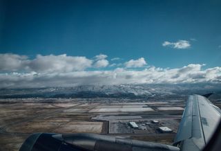 View of the east Denver metro from above 