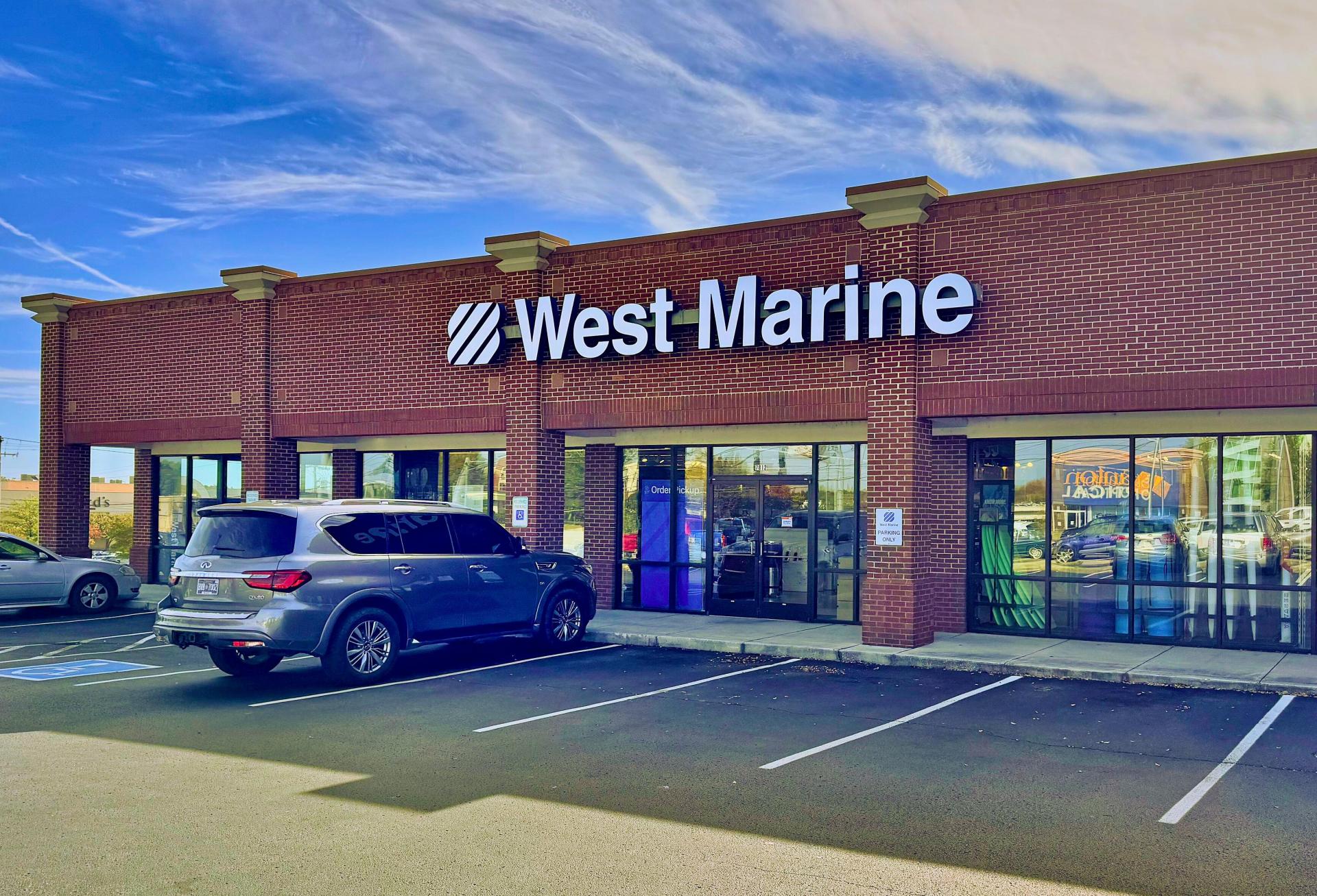 West Marine store in Knoxville, Tennessee.