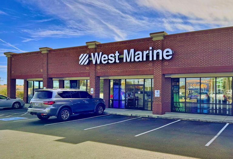 West Marine store in Knoxville, Tennessee.