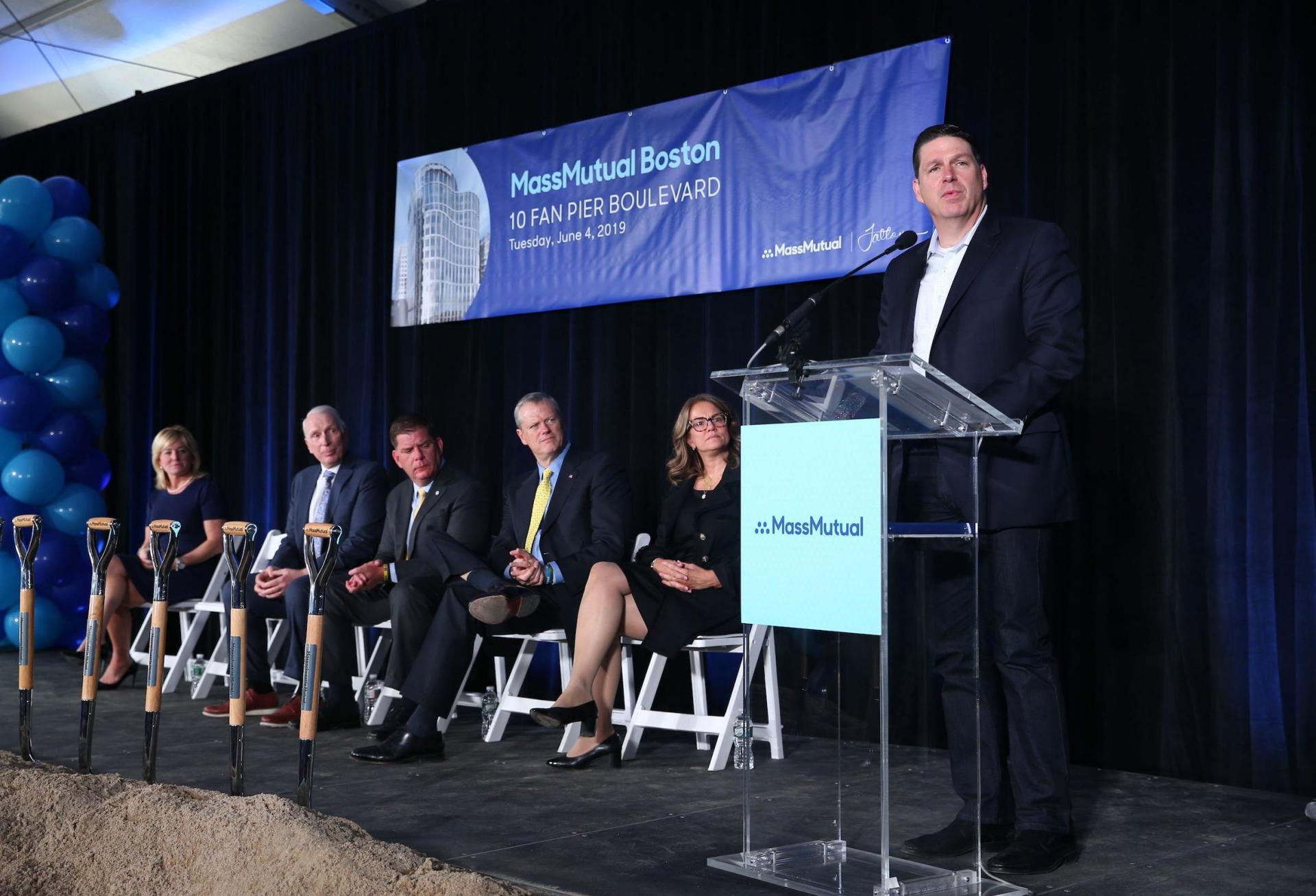 Work Underway For MassMutual’s Seaport Tower
