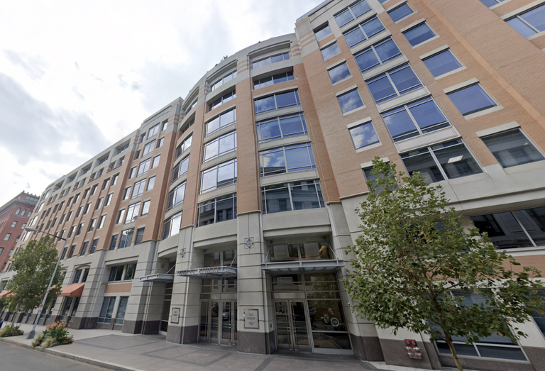 The office building at 10 G St. NE.