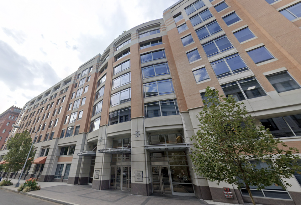 The office building at 10 G St. NE.