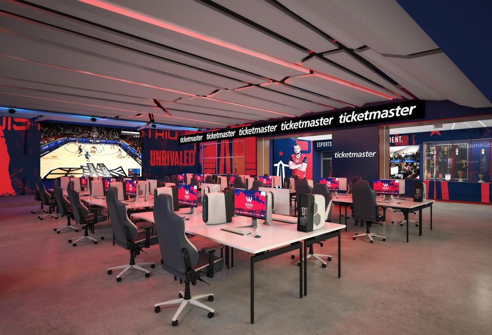 A view of the event space within Monumental Sports & Entertainment's