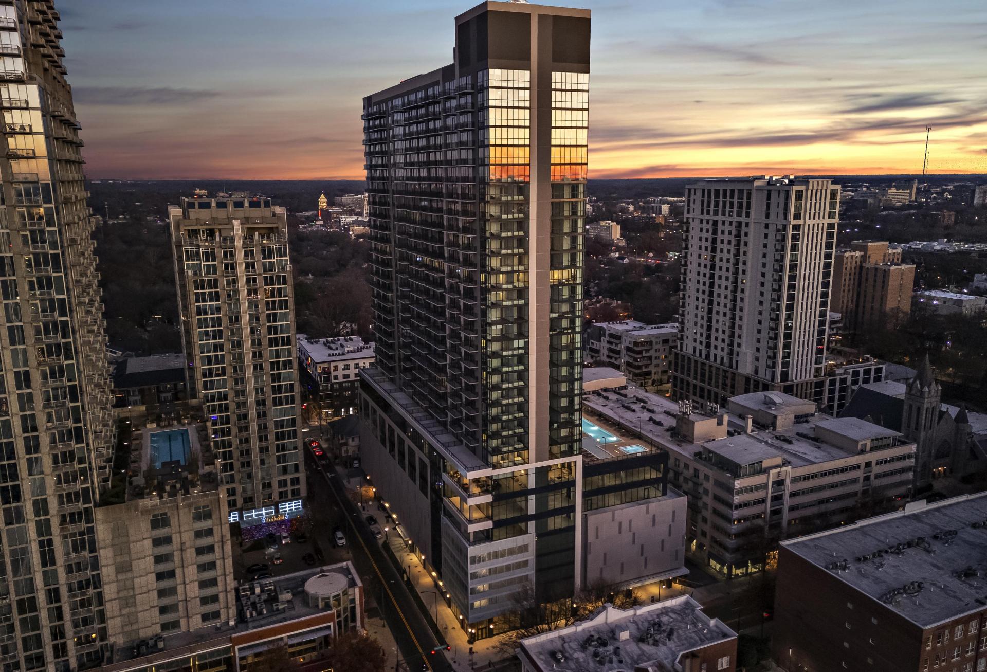 FOR LEASE: 811 Peachtree — Luxury Office And Retail In The Heart Of Midtown Atlanta