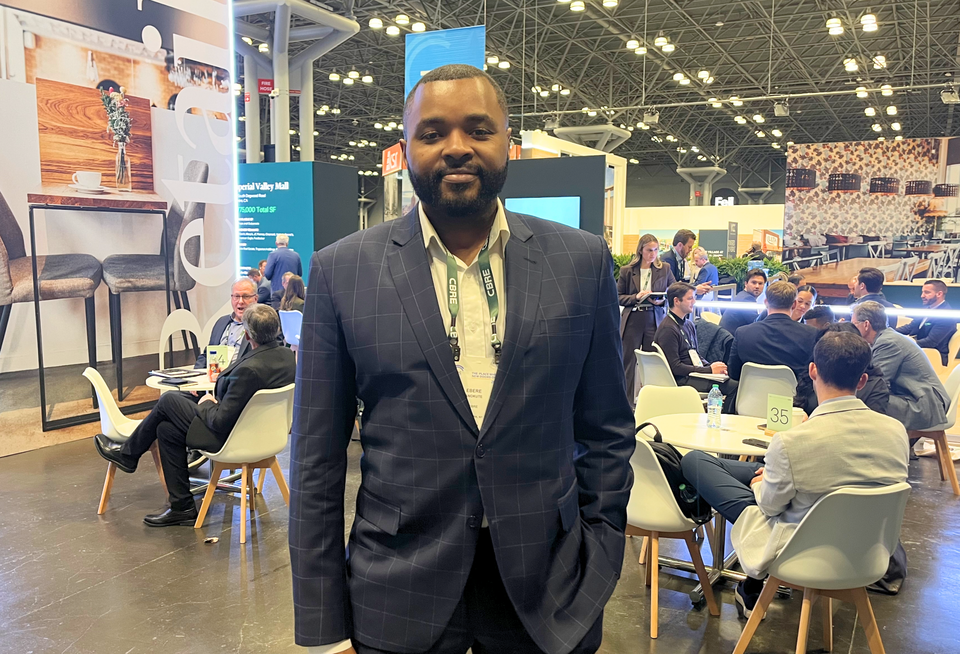 CBRE's Ebere Anokute at the 2025 ICSC New York conference.