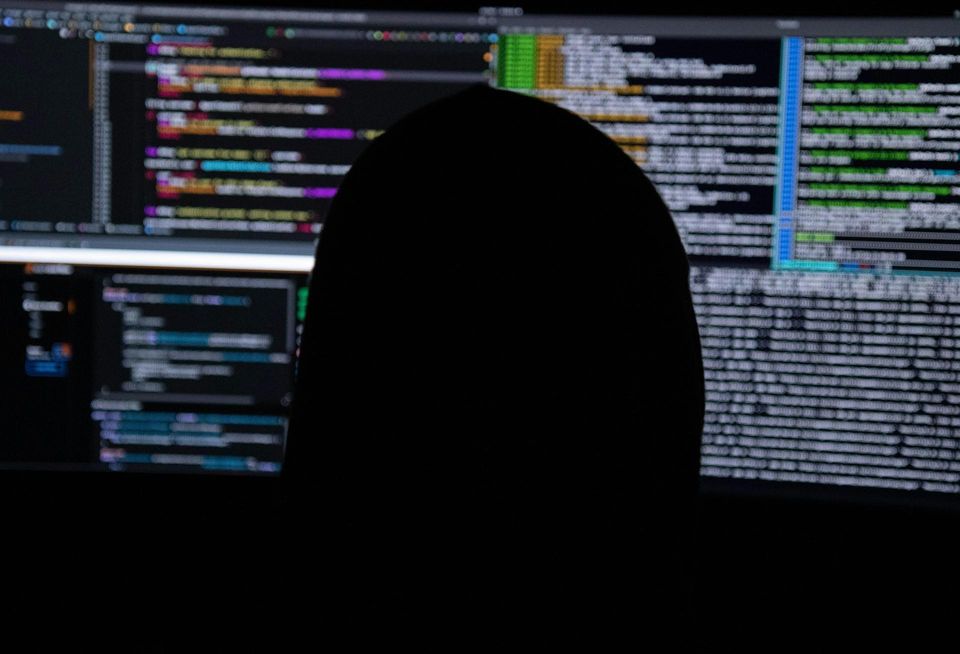 Cyber hacker.