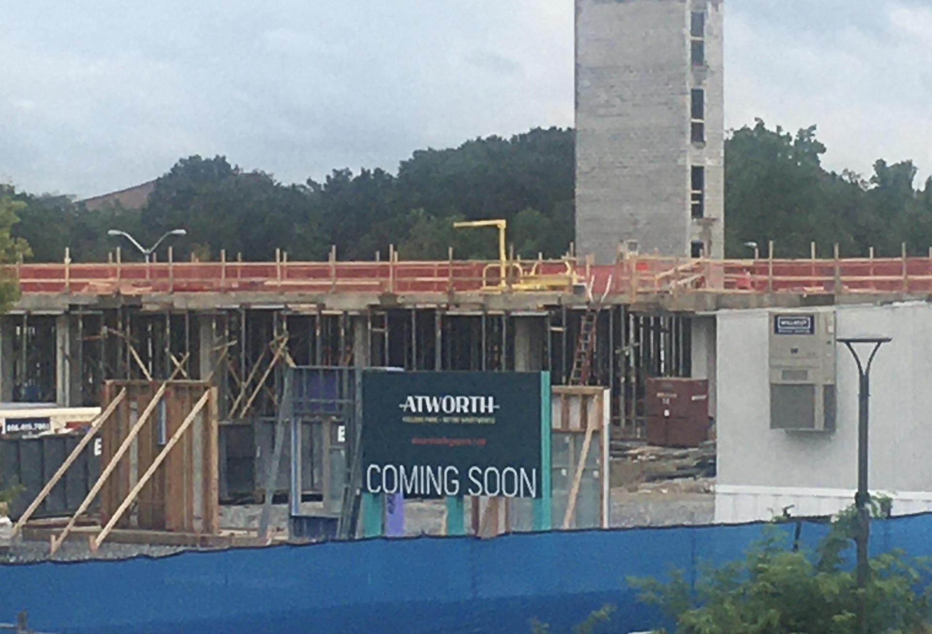 Atworth mixed-use development in College Park next to College Park Metro Station