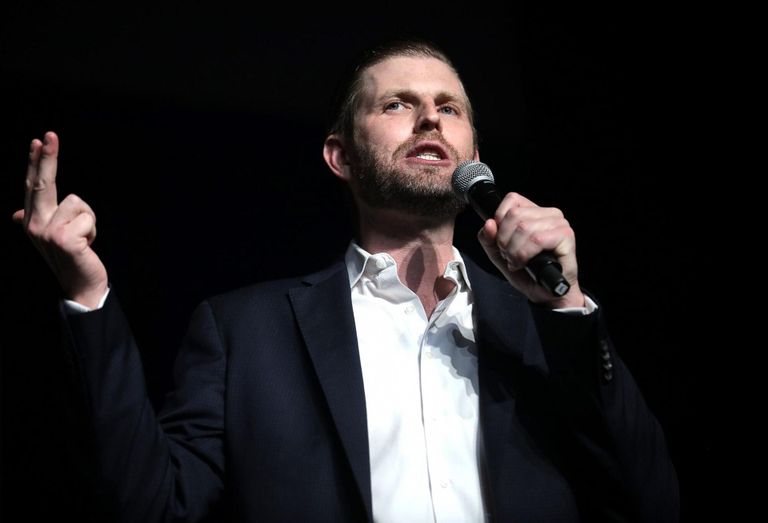 Eric Trump is executive vice president of The Trump Organization who is leading the business while his father, Donald Trump, is in the White House.
