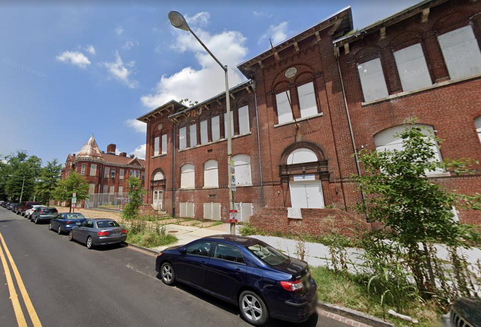 The Langston-Slater School site