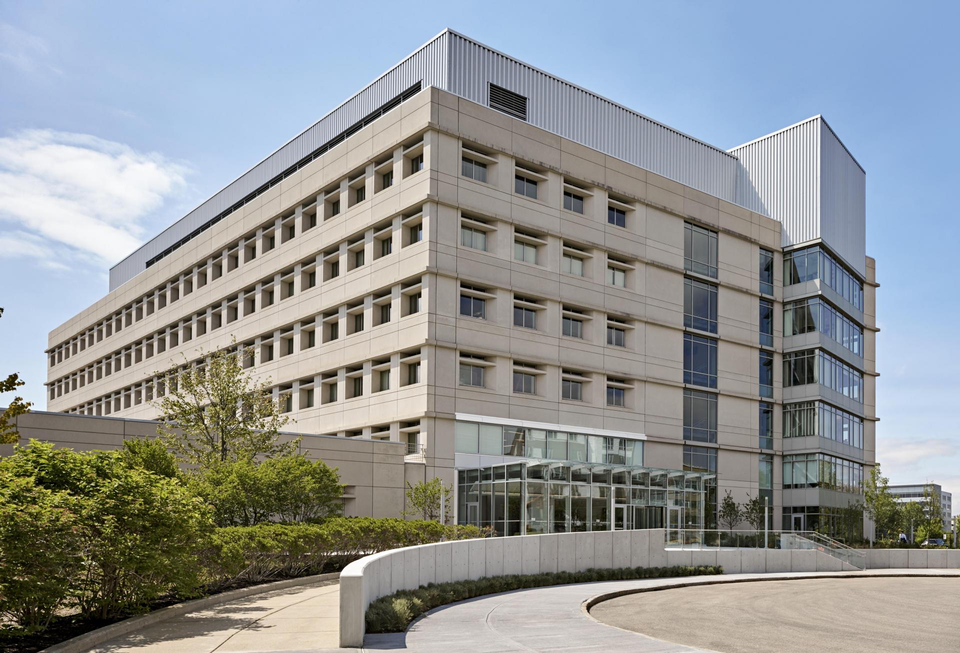 A photo of 200 Cambridge Park Drive, where biopharma company GSK has expanded it lease by 155K SF.