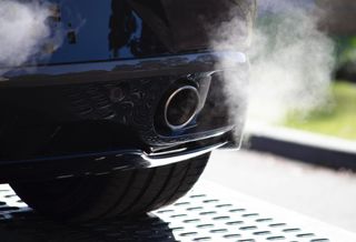 car traffic exhaust fumes pollution