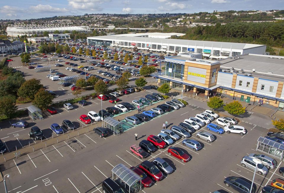 Retail park Swansea
