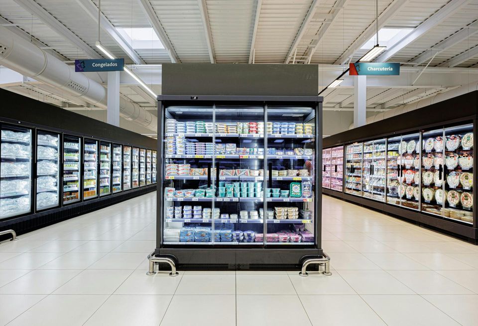 frozen aisle cold storage
