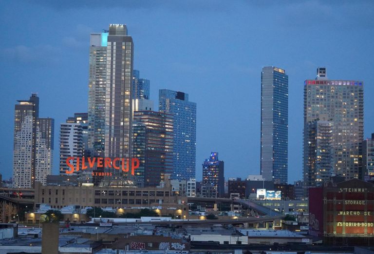 The skyline of Queens neighborhood Long Island City has been transformed by an influx of new luxury buildings in the past decade.
