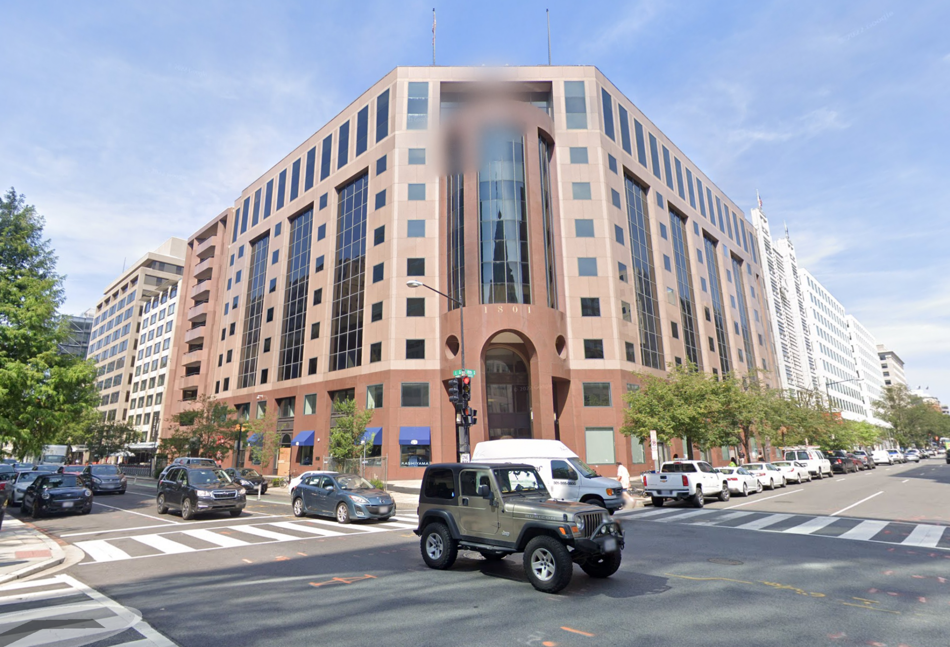 Office building at 1801 L St. NW