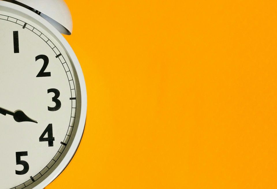 alarm clock ticking