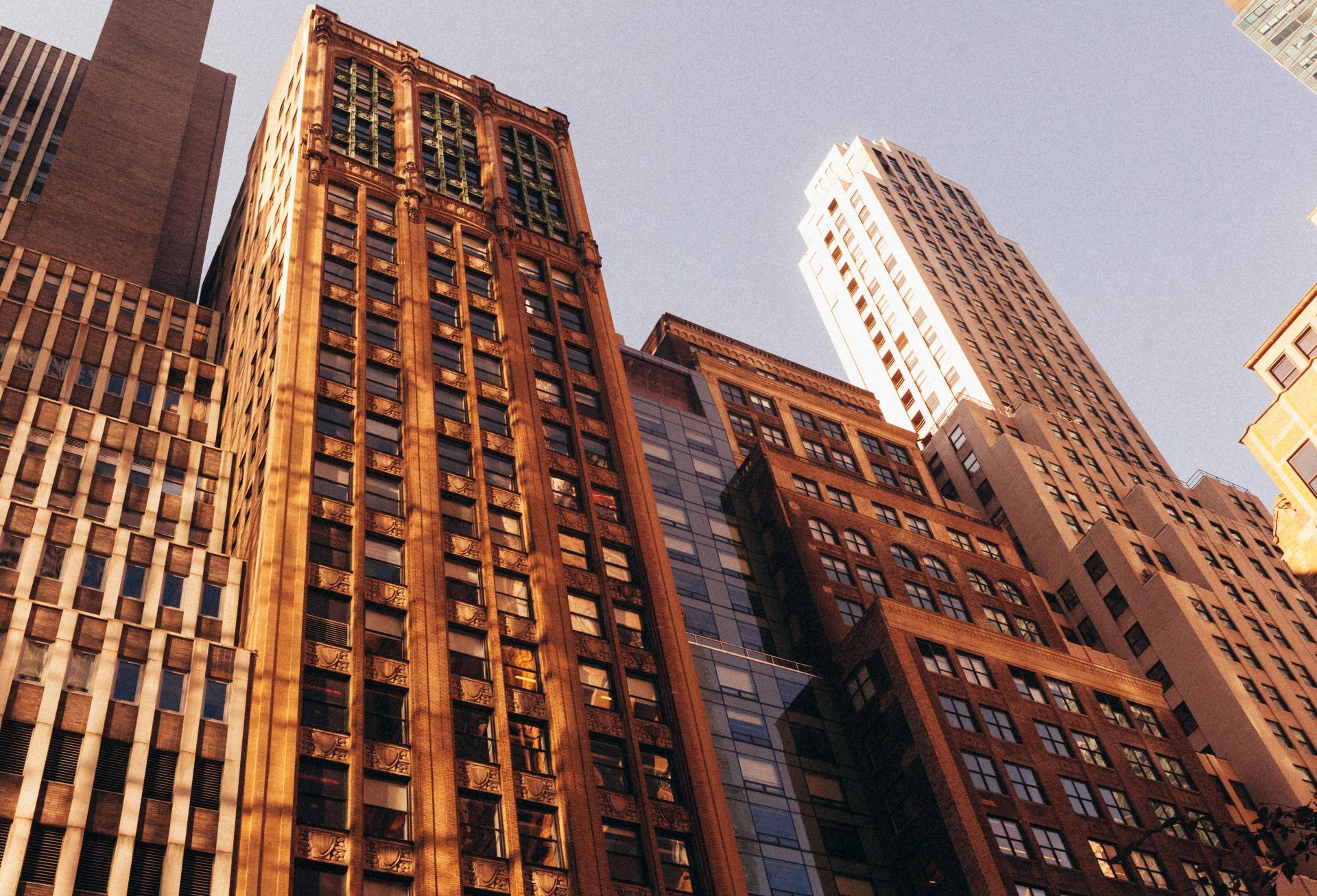 New York City apartment buildings