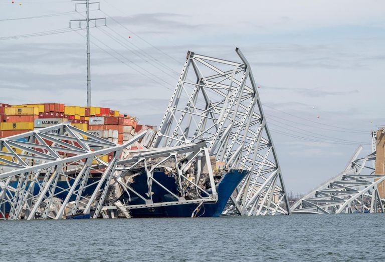 Six people died after the container ship Dali crashed into the Francis Scott Key Bridge on March 26.