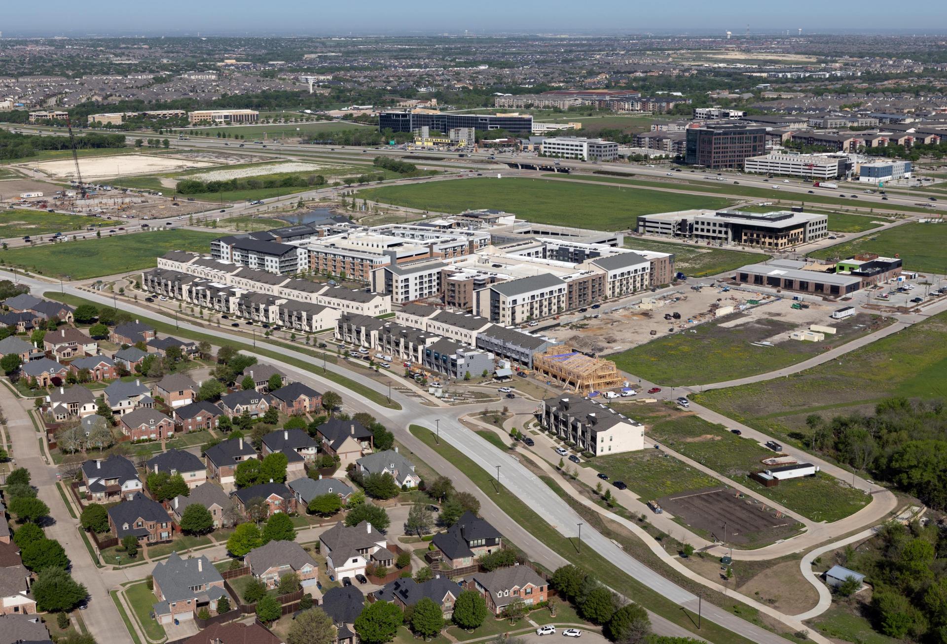 Mixed-use development The Farm in Allen