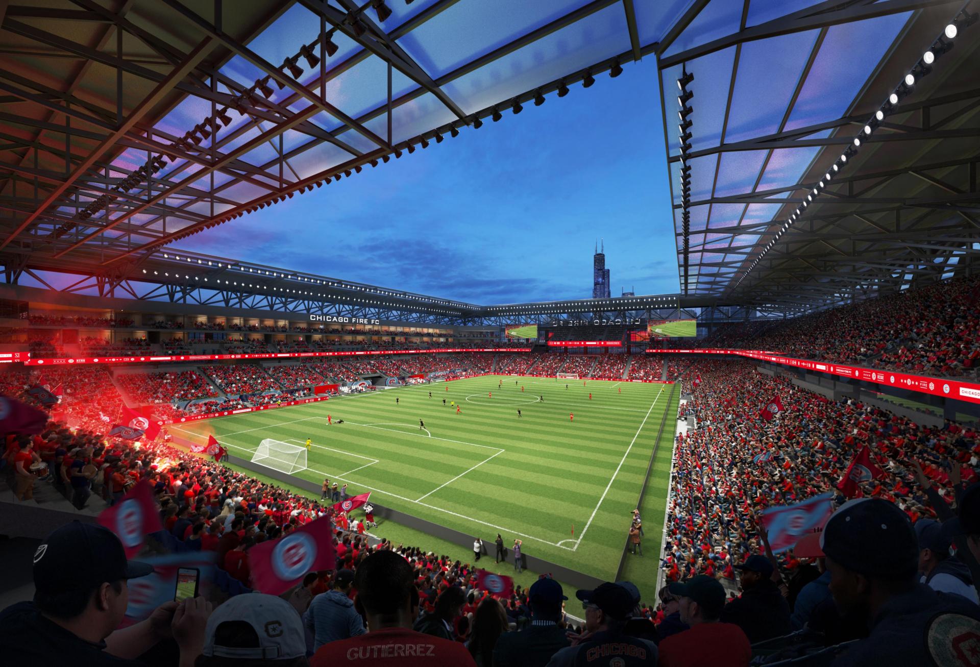 $650M Chicago Fire Stadium Wins City Council Approval