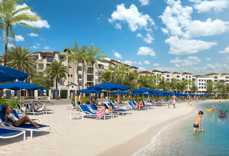 The 990-acre project City Park at West Kendall is planned to include a resort-style, man-made lagoon.