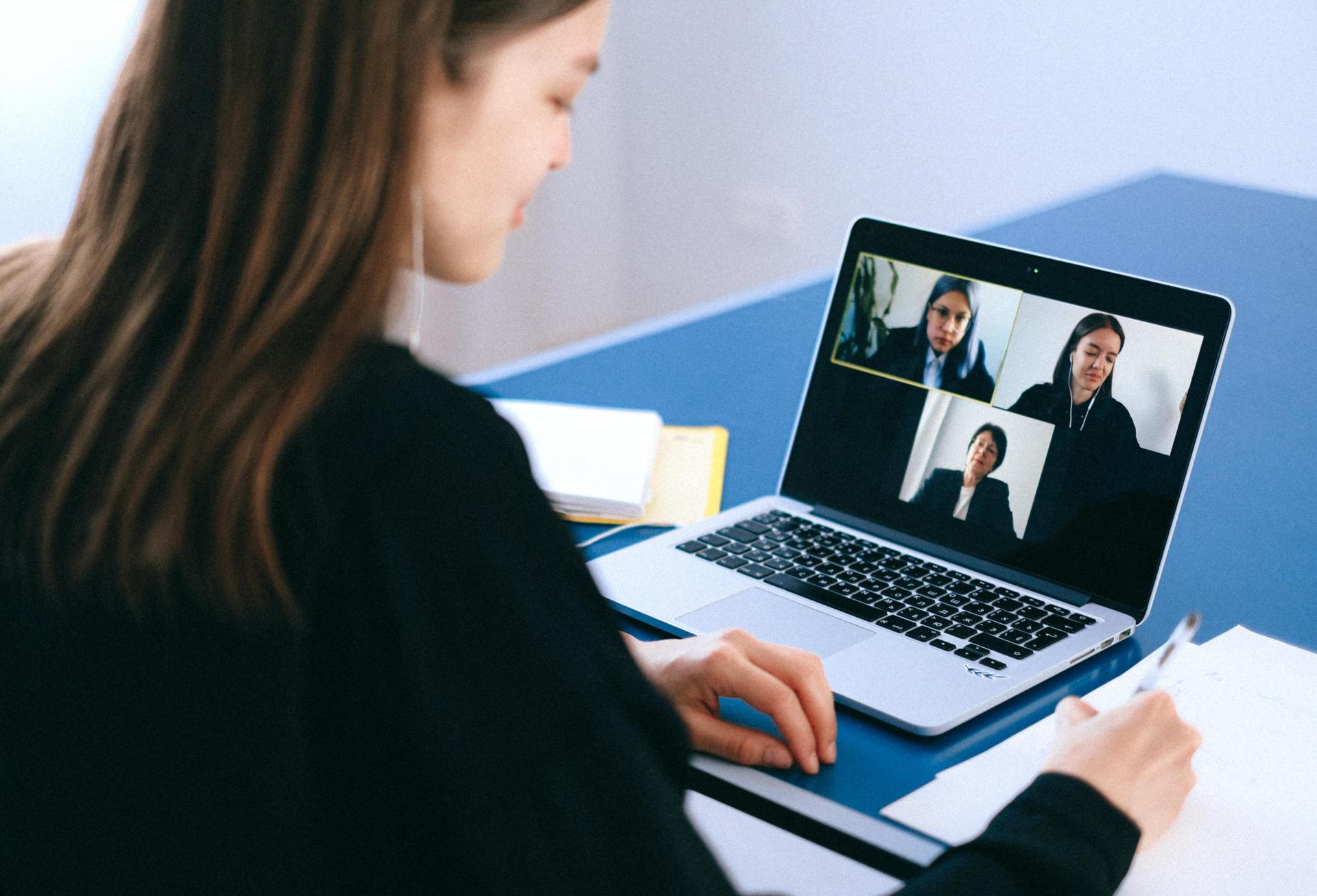 Zoom Meeting Office Video Conference 