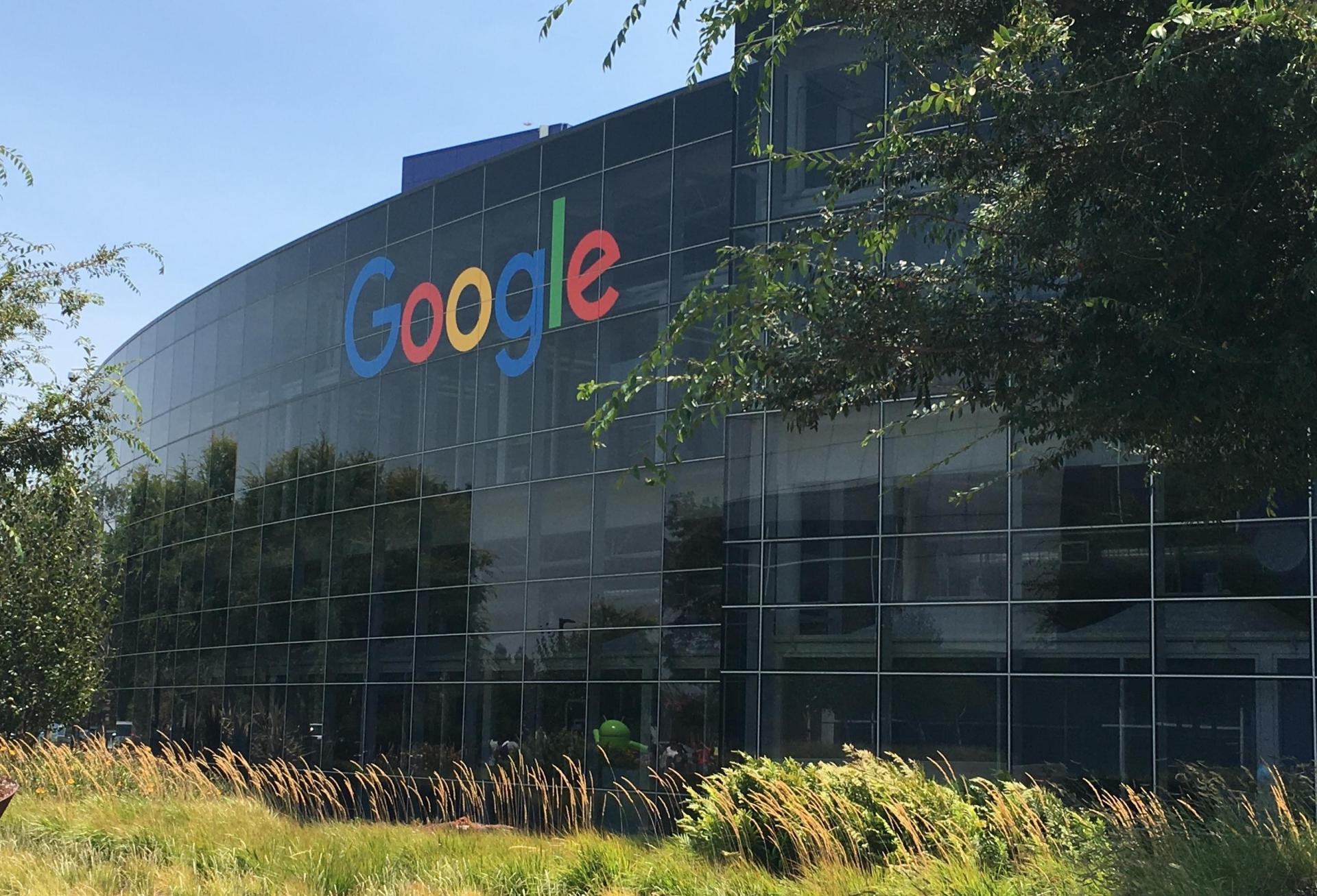 Googleplex HQ at Mountain View, California.