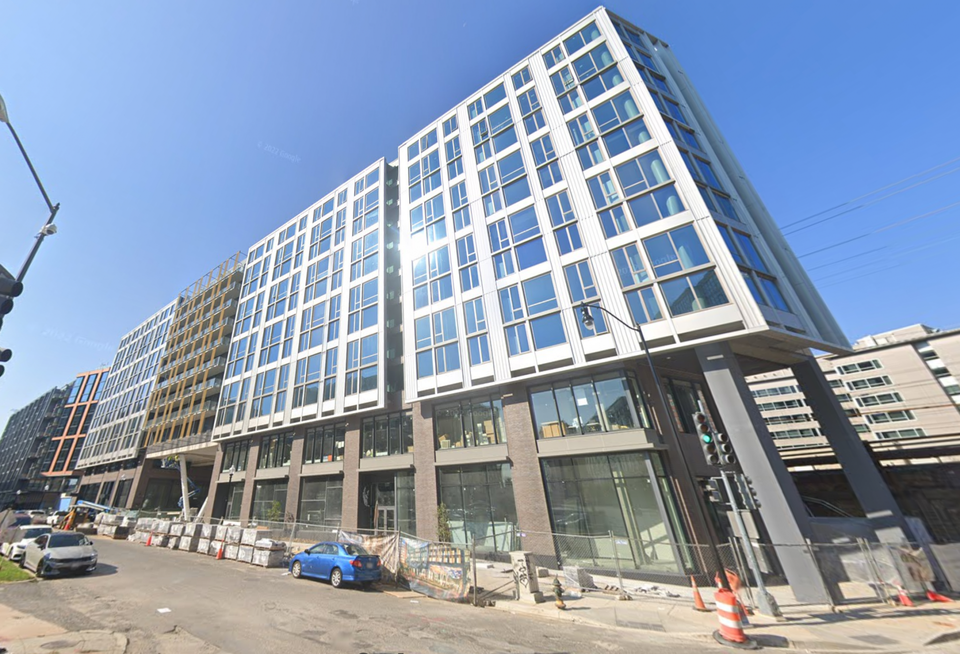 The Market House multifamily project from Trammell Crow subsidiary High Street Residential, as seen in September 2022.